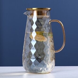 Verdikte Glas Koude Ketel Kleine Verse Champagne Koud Water Cup Grote Capaciteit Sap Pot Set 1.6L pot