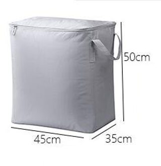 Verdikte Oxford Doek Deken Opslag Opvouwbare Gewatteerde Tas Draagbare Duurzaam Kast Closet Organizer Onder Bed Opslag L45cmxW35cmxH50cm