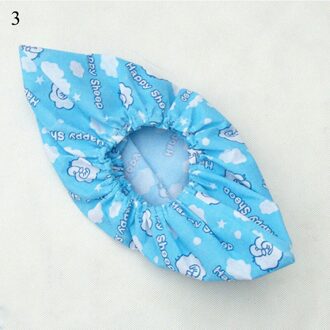 Verdikte Voet Cover Unisex Wearable Schoen Cover Bloemen/Solid Schoenen Clear Non-Slip Laarzen Covers Slijtvaste schoen Accessoires 3