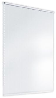 Verduisteringsrolgordijn Klemmfix Wit 55 x 150 cm