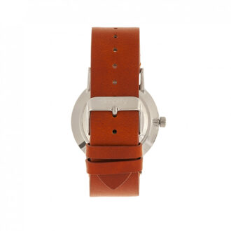 Vereenvoudig het 5100 horloge met leren band - maat Veelkleurig