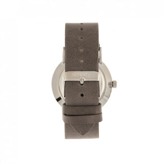 Vereenvoudig het 5100 horloge met leren band - maat Wit