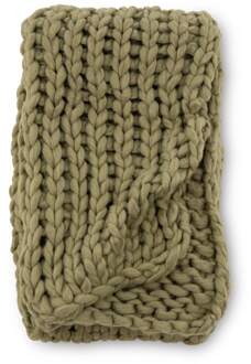 Verena plaid groen - 170 x 130 cm