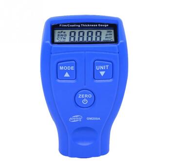 Verf Dikte Digitale Verf coating Dikte Manometer Automotive Schilderen meter met Originele doos 61.98*30.57*104.9 cm blauw