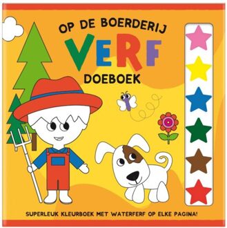 Verf Doeboek - Op De Boerderij - Interstat