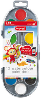 Verfdoos Bruynzeel Young 9511 12 kleuren assorti