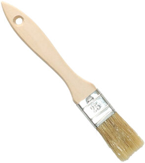 Verfkwasten - plat - 25 mm - kunststof - schilderen