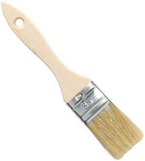 Verfkwasten - plat - 35 mm - kunststof - schilderen - voor alle soorten verf