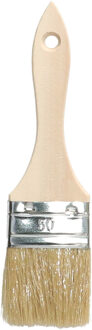 Verfkwasten - plat - 50 mm - kunststof - schilderen - voor alle soorten verf Multi