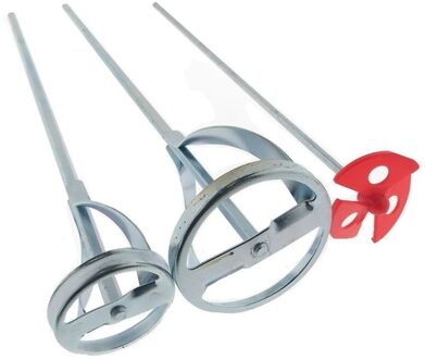 Verfmixer / mengstaaf - 3-delig - metaal en kunsstof