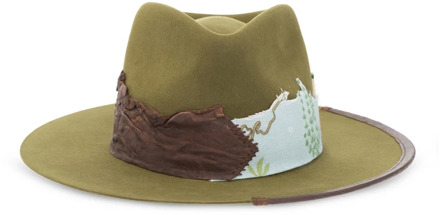 Verfraaide hoed Nick Fouquet , Green , Heren - 58 Cm,60 Cm,59 Cm,56 CM