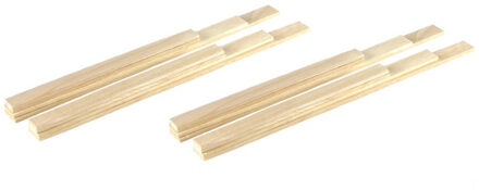 Verfroer stokjes 16-delig - roerhoutjes - verfroerhoutjes - 23/30/35 cm - schilderbenodigdheden