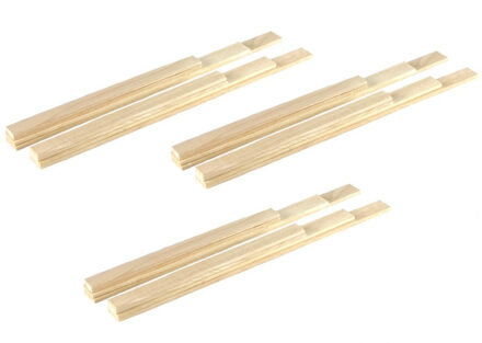 Verfroer stokjes 24-delig - roerhoutjes - verfroerhoutjes - 23/30/35 cm - schilderbenodigdheden