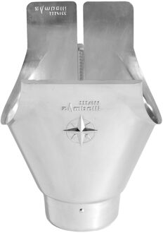 Vergaarbak Klein Voor Kraalgoot Verzinkt 105mm