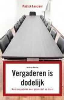 Vergaderen is dodelijk - Boek Patrick Lencioni (9047005414)