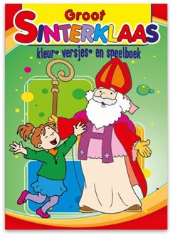 Verhaak Sinterklaas speelboek A4 - (ISBN:9789052952123)