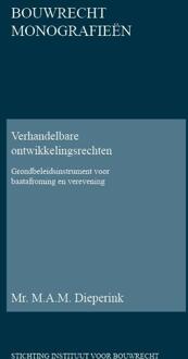 Verhandelbare ontwikkelingsrechten - Boek M.A.M. Dieperink (9078066334)