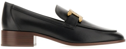 Verhoog je stijl met loafers Tod's , Black , Dames - 38 1/2 Eu,40 EU