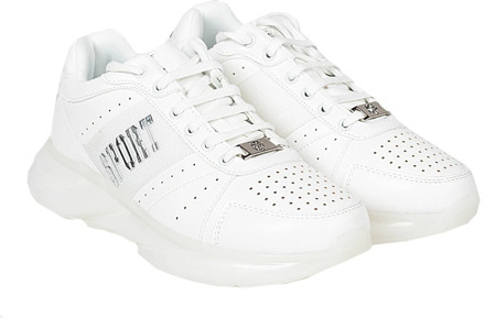 Verhoogde Sport Sneakers Plein Sport , White , Heren - 40 EU