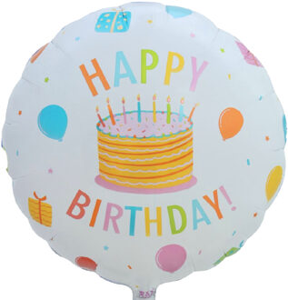 Verjaardag ballon kleurrijk