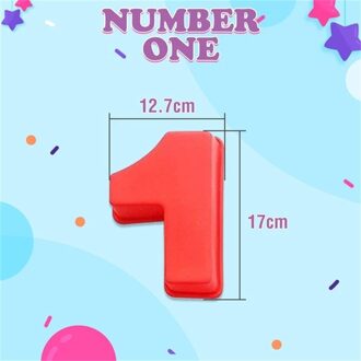 Verjaardag Nummer Siliconen Cakevorm Pizza Pan Bakken Cake Brood Keuken Diy Mouldsupport En