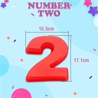 Verjaardag Nummer Siliconen Cakevorm Pizza Pan Bakken Cake Brood Keuken Diy Mouldsupport En