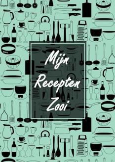 Verjaardagscadeau - Blanco Recepten Invulboek - "mijn Recepten Zooi" - Boek Cadeau