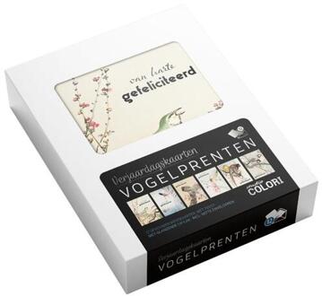Verjaardagskaarten Vogelprenten -  Studio Colori (ISBN: 9789492598523)