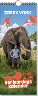 Verjaardagskalender Freek Vonk -  Freek Vonk (ISBN: 9789464329025)