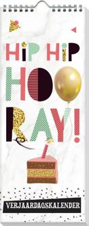 Verjaardagskalender Hip Hip Hooray -   (ISBN: 9789464323122)