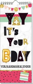 Verjaardagskalender It's your birthday -   (ISBN: 9789464323108)