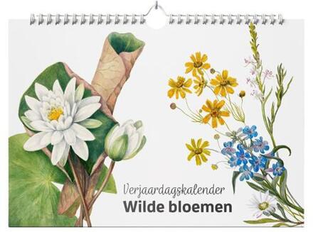 Verjaardagskalender Wilde bloemen -  Studio Colori (ISBN: 9789492598646)