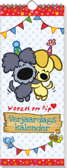Verjaardagskalender Woezel en Pip