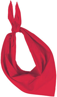 Verkleed bandana/sjaaltje rood - Fransman/Francaise - Carnaval accessoires