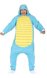 Verkleed blauwe cartoonfiguur kostuum