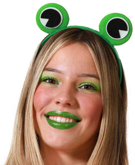 Verkleed diadeem kikker oren/oortjes - meisjes/dames - Carnaval