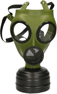 Verkleed gasmasker voor halloween