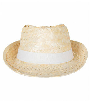 Verkleed hoedje voor Tropical Hawaii Beach party - Stro hoed - volwassenen - Carnaval