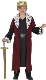 Verkleed kostuum koning - keizer - voor kinderen - 4-delig