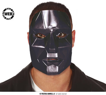Verkleed masker game aanvoerder bekend van tv serie - Verkleedmaskers Zwart