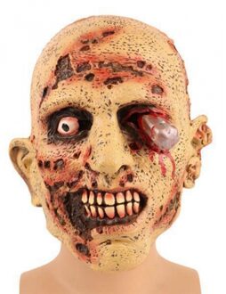 Verkleed masker zombie