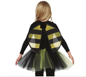 Verkleed set bijtje - vleugels en rokje - kinderen