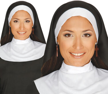 Verkleed set Non - dames - Carnavalskleding - 2 delig - Religieuze set
