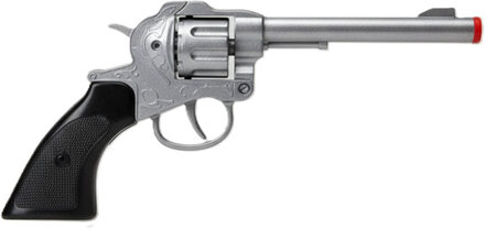 verkleed speelgoed revolver/pistool - metaal - 8 schots