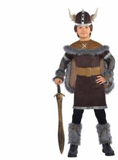 Verkleedkostuum Viking Jongens Polyester Mt 12-14 Jaar