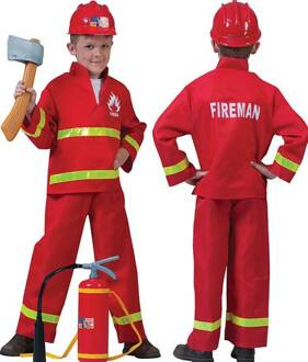 Verkleedpak brandweerman Firefighter Sam 140