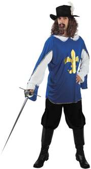 Verkleedpak Musketier Lambert Heren Multicolor