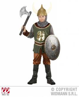 Verkleedpak Viking jongen Groen