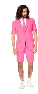 Verkleedpak Zomer Mr. Pink Heren Polyester Roze