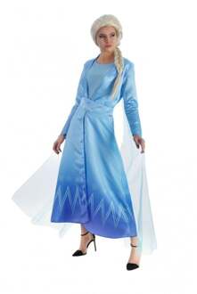 Verkleedset IJs Princess Volwassenen 3-Delig Blauw